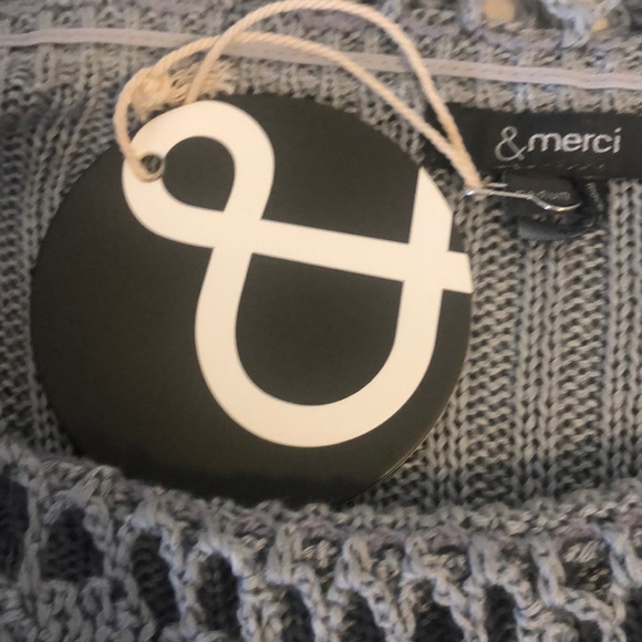 Crochet Bell Sleeve Sweater - Picture 6 of 7